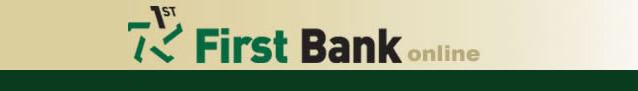 First Bank - First Pay-Commercial